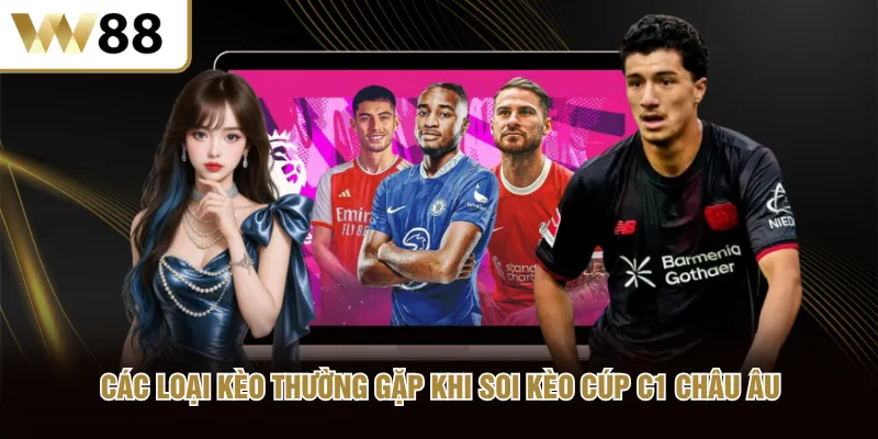 Các loại kèo thường gặp khi soi kèo cúp C1 Châu Âu