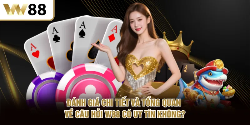 Đánh giá chi tiết và tổng quan về câu hỏi W88 có uy tín không?