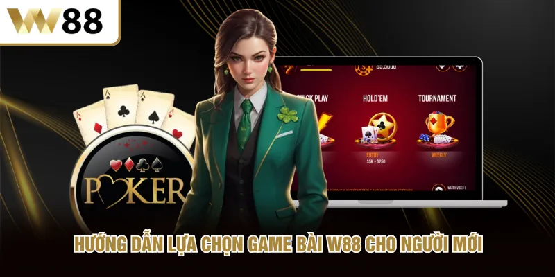 Hướng dẫn lựa chọn game bài W88 cho người mới