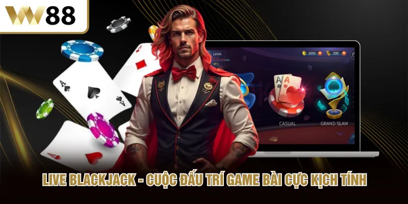 Live Blackjack Cuộc Đấu Trí Game Bài Cực Kịch Tính