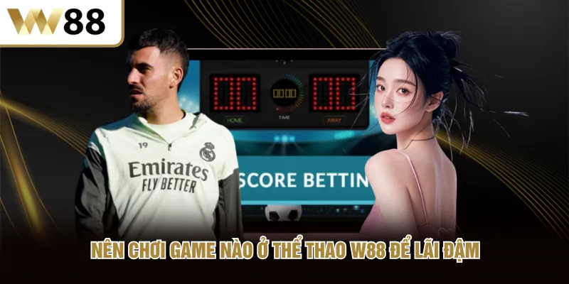 Nên chơi game nào ở thể thao W88 để lãi đậm