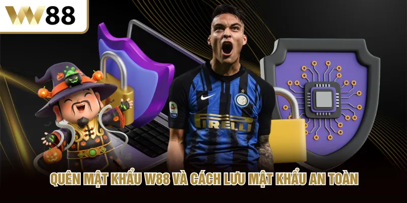 Quên mật khẩu W88 và cách lưu mật khẩu an toàn