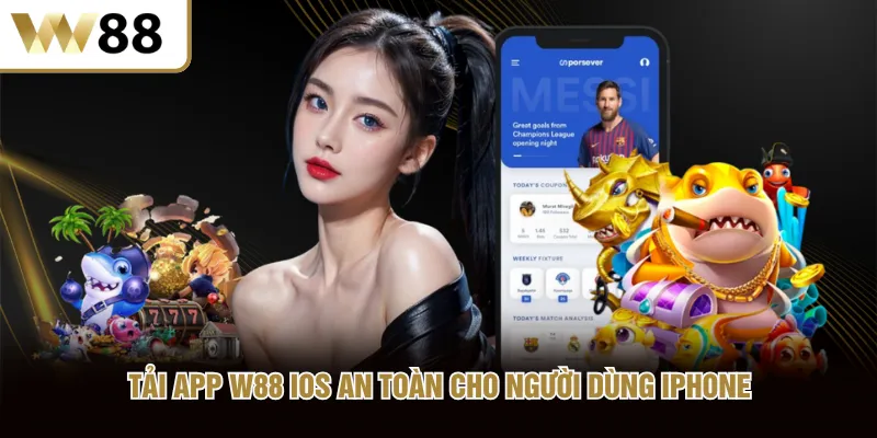 Tải app W88 iOS so với phiên bản web