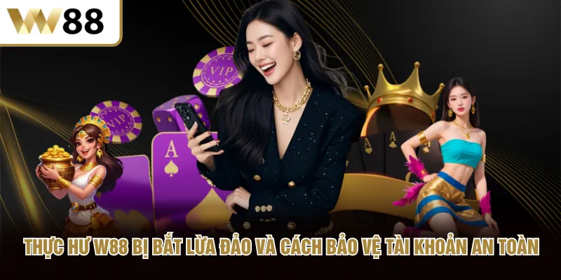 Thực hư W88 bị bắt lừa đảo và cách bảo vệ tài khoản an toàn